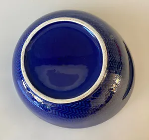 Rorstrand - Blauwe schaal Blå Eld (Blauw Vuur) ontworpen door Hertha Bengtson in 1951 kopen? Bied vanaf 1!