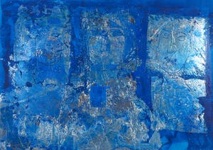 Theo Bitter - Gemengde techniek op papier, Zonder titel kopen? Bied vanaf 100!