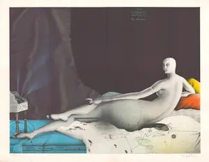 Buy Paul Wunderlich - Odaliske? Bid from 180!