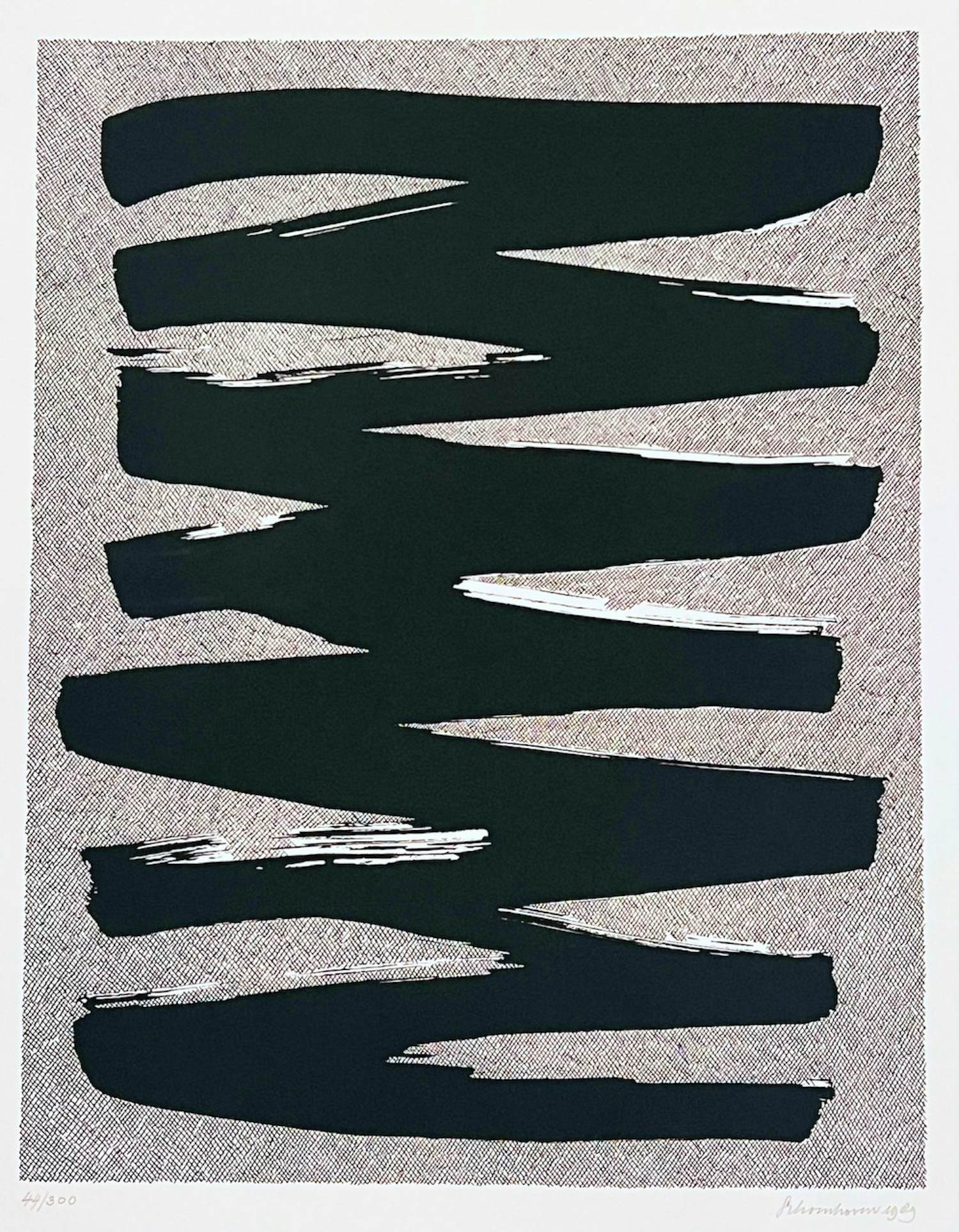 Jan Schoonhoven - Abstracte compositie verkocht voor € 675!