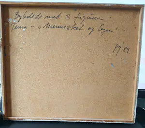 Poul Johansen - Doek heeft titel maar voor ons helaas niet leesbaar kopen? Bied vanaf 100!