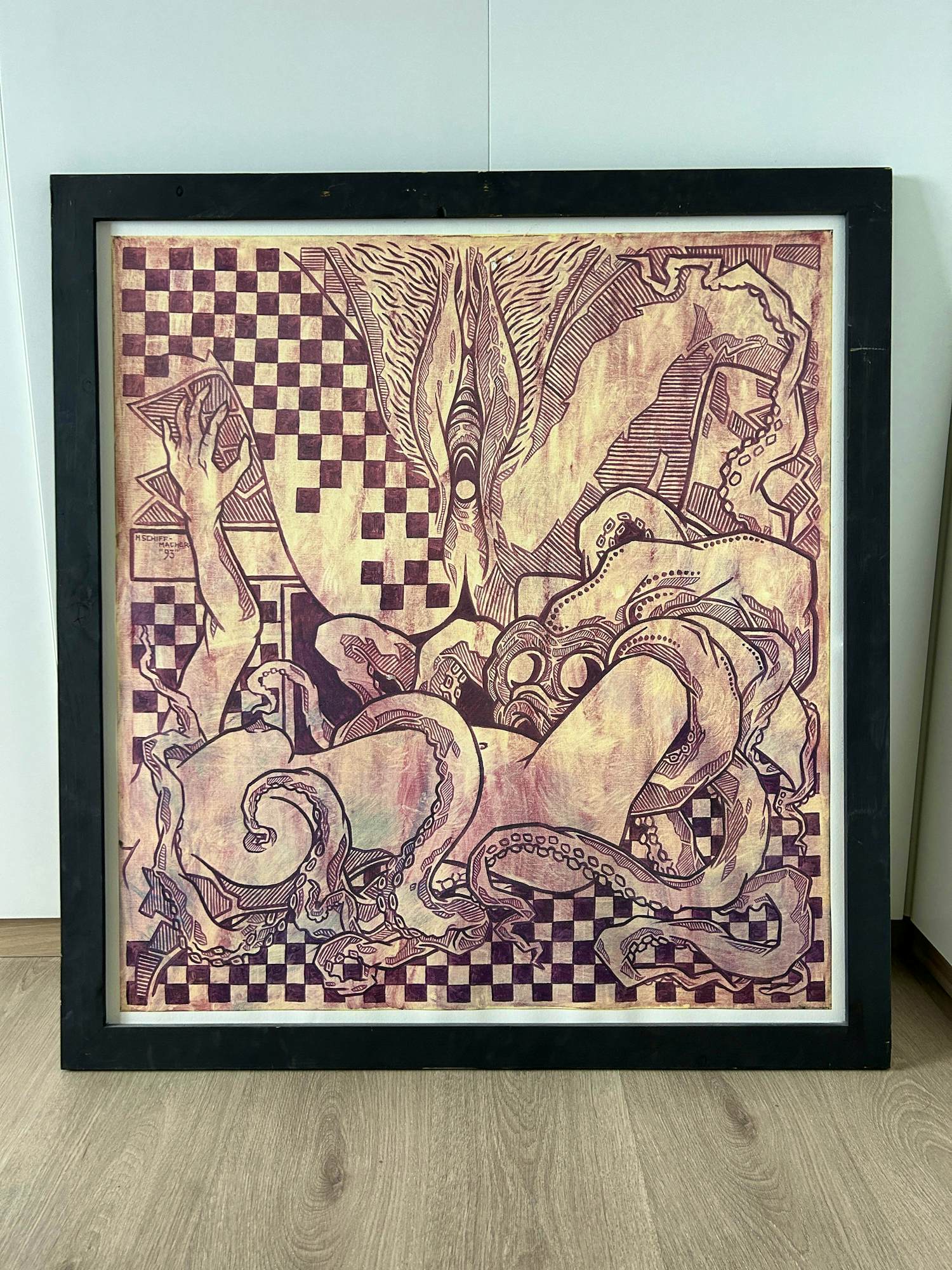 Henk Schiffmacher - Zonder titel verkocht voor € 600!