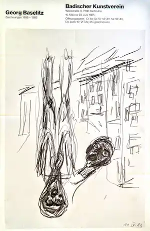Georg Baselitz - Zeichnungen 1958 1983 vendu pour 20€ !