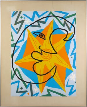 Stanco Skiczuk - Zeefdruk, Z-M-S - Ingelijst kopen? Bied vanaf 20!