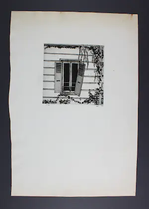 Tilly Krone - Landschap met bomen, en vier andere (5x) kopen? Bied vanaf 25!