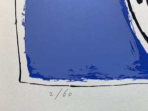 Johan Claassen - kleurenzeefdruk - 'Liggend naakt' - 1986 kopen? Bied vanaf 50!