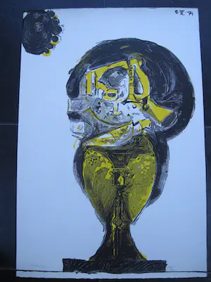 Graham Sutherland - Organic form kaufen? Bieten Sie von 175!