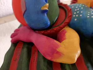 Clemens Briels - Kleurrijke sculptuur zeer fraai kopen? Bied vanaf 99!