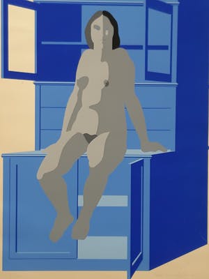 Lode Pemmelaar - Vrouw bij kast kopen? Bied vanaf 30!