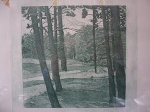 Leentje Linders - Ets. Titel, "Kopperprent". kopen? Bied vanaf 40!