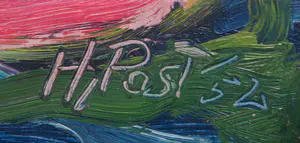 Harmen Klaas Post - Olieverf op board, Twee vrouwen kopen? Bied vanaf 100!