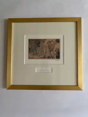James Ensor - Les Sept Péchés capitaux (de 7 hoofdzonden) vendu pour 1305€ !