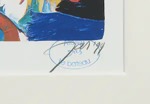 JAS - Zeefdruk, Orange favorite - Ingelijst kopen? Bied vanaf 35!