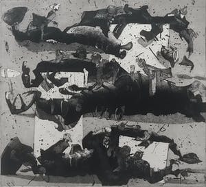 Jan Prins - Zeldzame ets - gesigneerd - 1/7 - 1990 kopen? Bied vanaf 25!