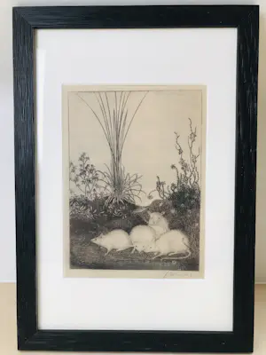 Jan Mankes - 4 muizen kopen? Bied vanaf 120!