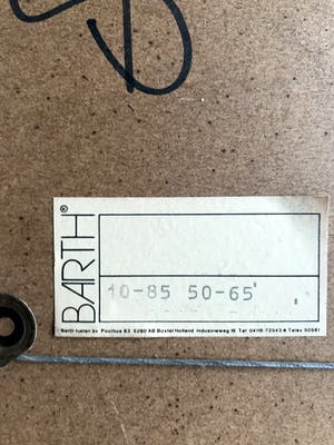 Jan Naezer - Eigen Druk - Handgesigneerd - Met aluminium Barth lijst & Passepartout - 1985 kopen? Bied vanaf 95!