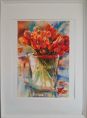 Elena Polyakova - Tulpen in vaas kopen? Bied vanaf 75!