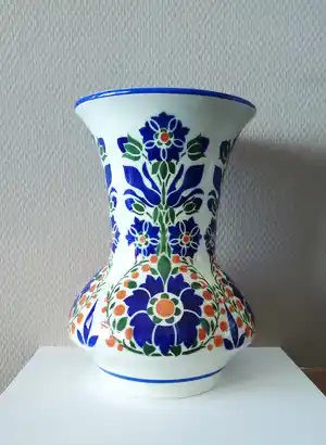 Societe Ceramique - Vaas - Art Deco verkocht voor € 1!