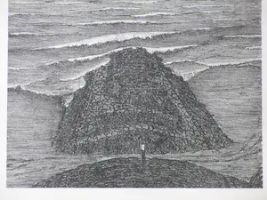 Niet of onleesbaar gesigneerd - T.a. Otto Hanrath - Zeegezicht - Litho kopen? Bied vanaf 1!
