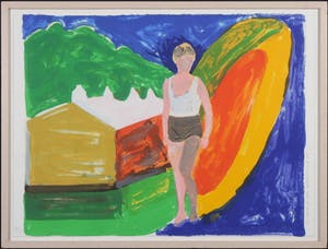 Cees Dolk - Zeefdruk, Roerend en onroerend 10 - Ingelijst kopen? Bied vanaf 50!