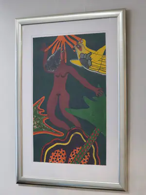 Corneille - Femme et oiseau des iles - E.A 1/10 - 1983 - Handgesigneerd kopen? Bied vanaf 400!