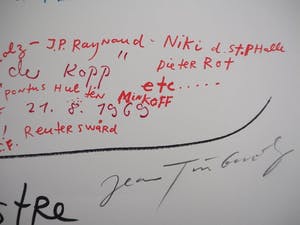 Jean Tinguely - 'Vive le monstre' kopen? Bied vanaf 450!