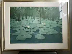 Jean Paul Vroom - Waterlelies met riet verkauft für € 35!