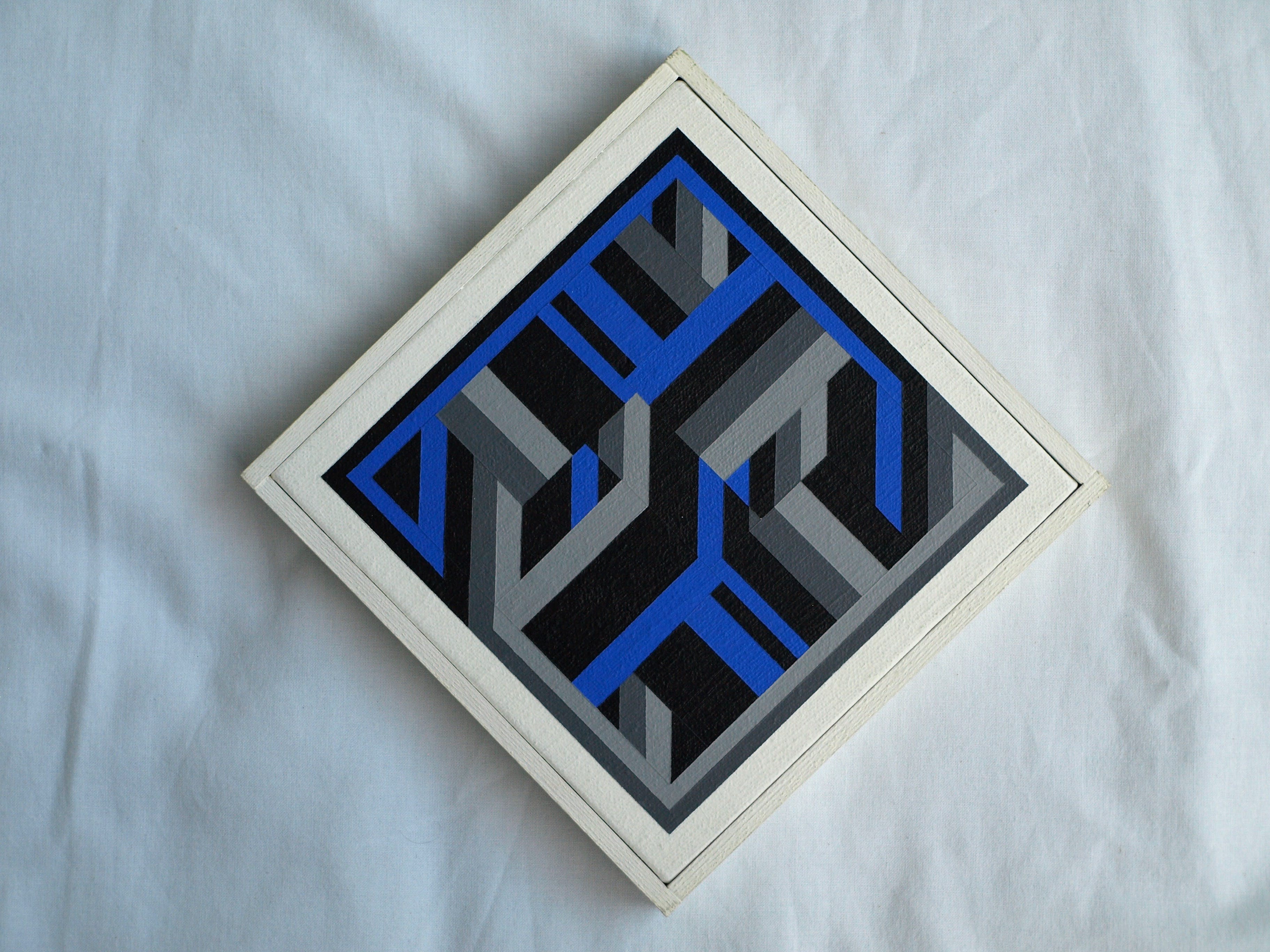 Nigel Kent - Acrylverf op doek – #82 - Ingelijst - 1992 kopen? Bied vanaf 1!