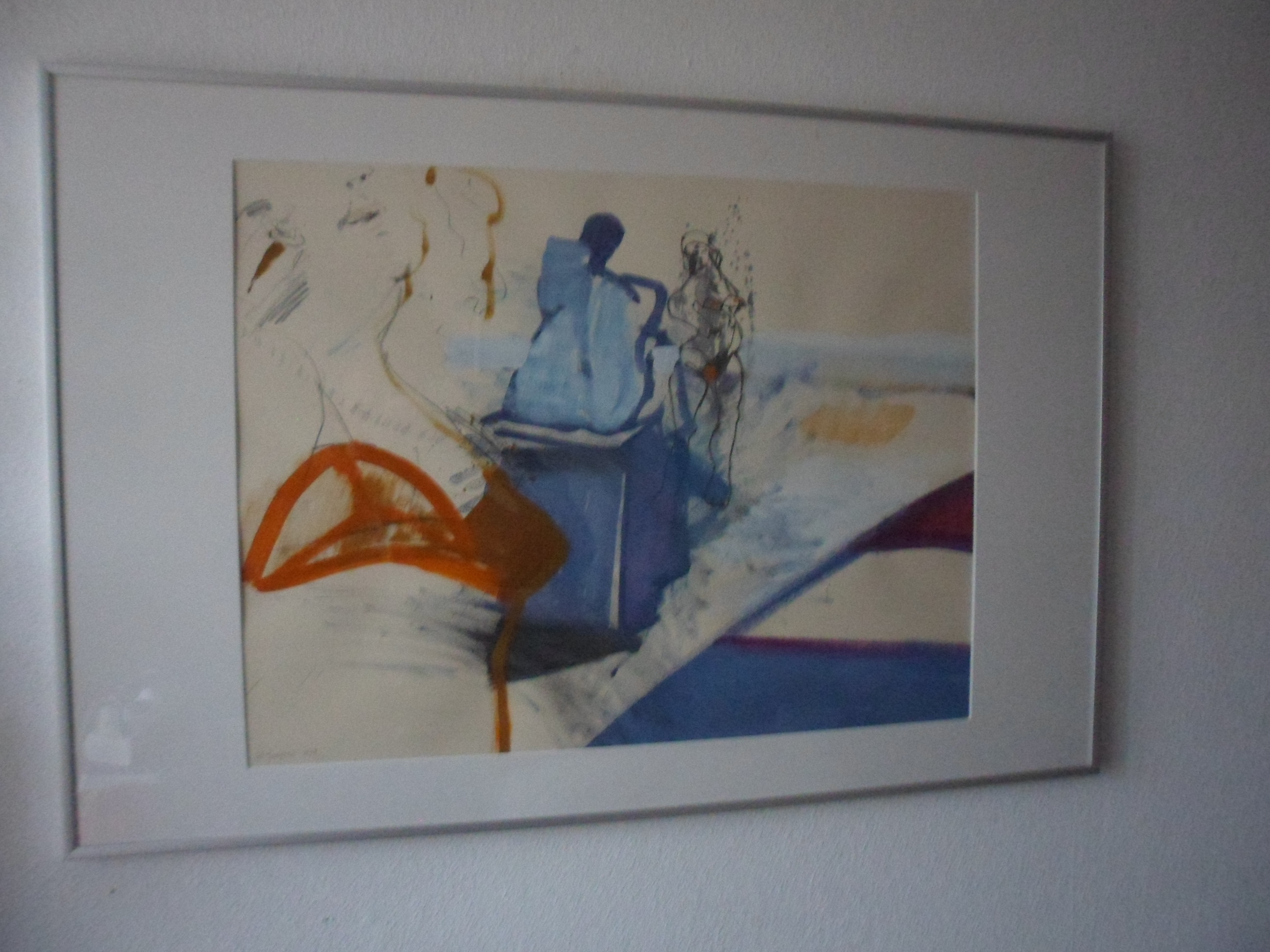 Marjan Jaspers - Gemende techniek, titel,"strandgezicht". kopen? Bied vanaf 50!