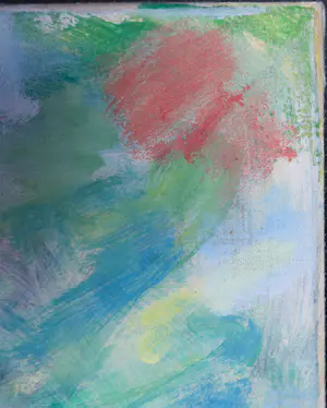 Jet de Knegt - Olieverf op doek, De wandeling kopen? Bied vanaf 50!