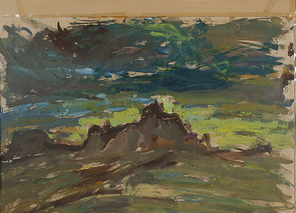 Paul Werner - Storm - Gouache op papier - gesigneerd r.o. - BKR Amsterdam - 1964 kopen? Bied vanaf 15!
