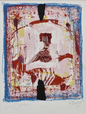 Niet of onleesbaar gesigneerd - abstract baby roze kopen? Bied vanaf 1!