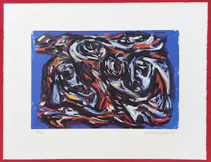 Theo Wolvecamp - Les Quatre Saisons, zeefdruk kopen? Bied vanaf 225!