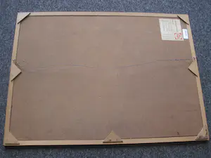 Niet of onleesbaar gesigneerd - Leuk 1975 olieverf op board "liggend vrouwelijk naakt" ges. Banks kopen? Bied vanaf 1!