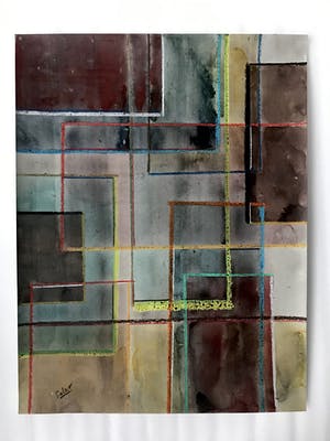 Solex - Abstracticof - Handgesigneerd kopen? Bied vanaf 70!