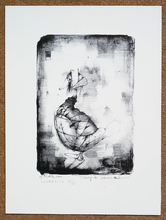 Dirkje Kuik - Moeder de Gans, litho kopen? Bied vanaf 40!