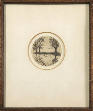 Fons Franken - en anderen - Lot van drie etsen en een litho kopen? Bied vanaf 35!