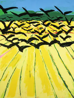 Jan Cremer - Zeefdruk, Vlaams landschap kaufen? Bieten Sie von 1!