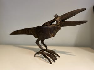 Georg Wittwer - Bronzen vogel kopen? Bied vanaf 150!