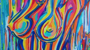 Elena Polyakova - Abstract in the rain kopen? Bied vanaf 250!