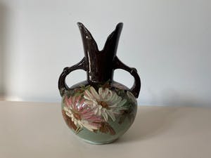 Niet of onleesbaar gesigneerd - Art Nouveau majolica vaas kopen? Bied vanaf 1!