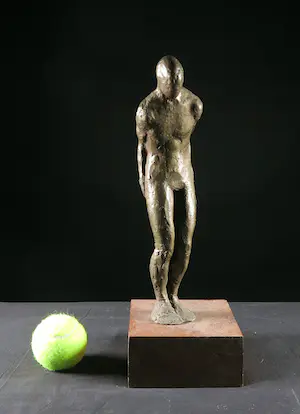AcheterBrons (Onbekend) - Brons op houten sokkel, geen titel? Enchérissez de 50!