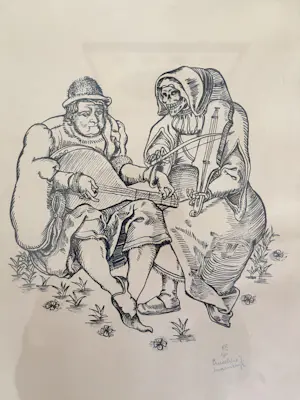 Lucebert - Rare early work, signed, 1946 kopen? Bied vanaf 3750!