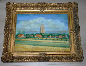 AcheterLaurens Jannis Braams - Oostkapelle - Zeeland - olieverfschilderij? Enchérissez de 95!
