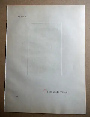 Jeanne Bieruma Oosting - Ets - De Vos en de Ooievaar kopen? Bied vanaf 50!