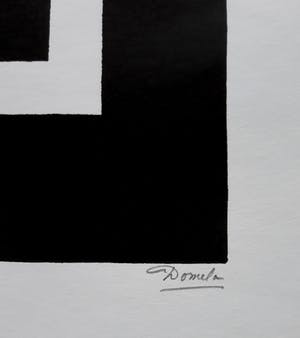 Cesar Domela - Constructivistische compositie, zeefdruk kopen? Bied vanaf 115!