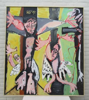 Hans Verschraagen - Kruisbeeld kopen? Bied vanaf 150!