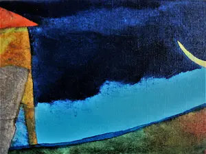 Susan Schildkamp - Karakteristiek expressionistisch Acrylverf "le Valtin" met catalogus - GROOT! kopen? Bied vanaf 1!