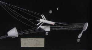 Jos Verbeek - Assemblage, Het principe van een radio - Ingelijst kopen? Bied vanaf 100!