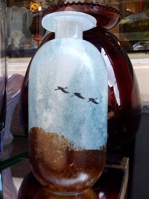 Kosta Boda - November vaas,Kjell Engman, kopen? Bied vanaf 70!